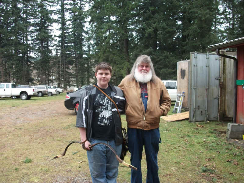 Picture of Noah and Curtis, Frozen Fletch Tournament 2013